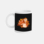 Fox And Owl Autumn-None-Mug-Drinkware-ricolaa