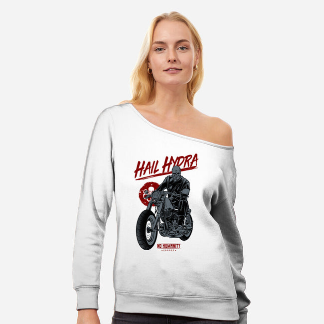 Dark Side Biker-Womens-Off Shoulder-Sweatshirt-spoilerinc