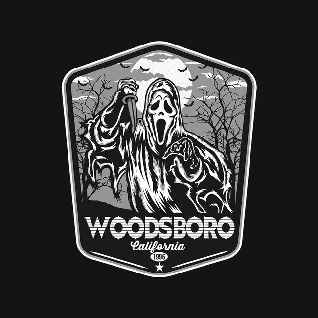 Woodsboro Badge-Youth-Pullover-Sweatshirt-CarloJ1956