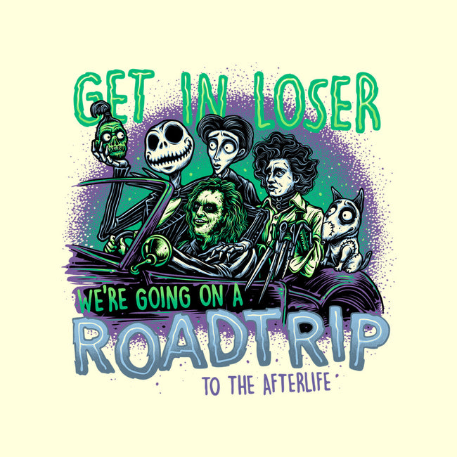 Road Trip To The Afterlife-Mens-Basic-Tee-glitchygorilla