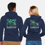 Road Trip To The Afterlife-Unisex-Zip-Up-Sweatshirt-glitchygorilla