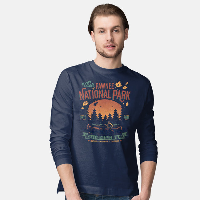 Talk To Bears-Mens-Long Sleeved-Tee-teesgeex