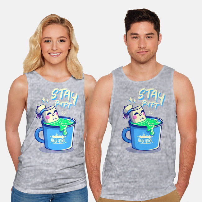 Marshmallow Time-Unisex-Basic-Tank-Donnie