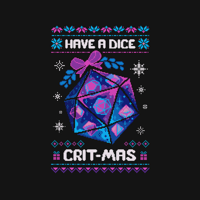 Have A Dice Crit-mas-Womens-Fitted-Tee-ricolaa