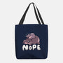 No Moo-None-Basic Tote-Bag-Wenceslao A Romero