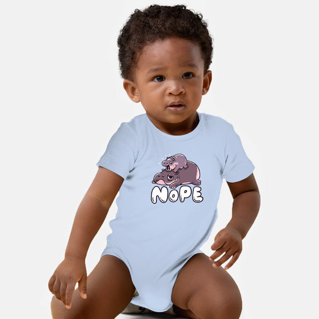 No Moo-Baby-Basic-Onesie-Wenceslao A Romero