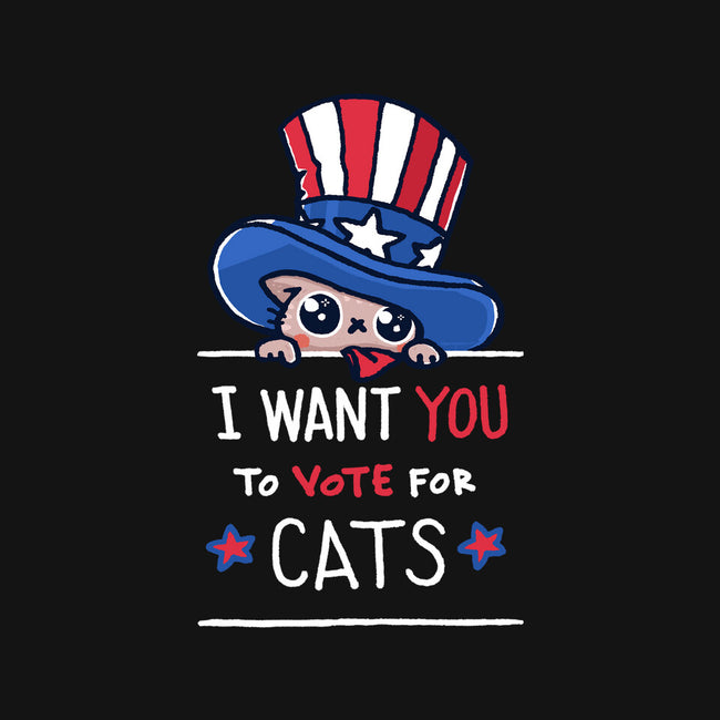 You Should Vote For Cats-None-Stretched-Canvas-Wenceslao A Romero