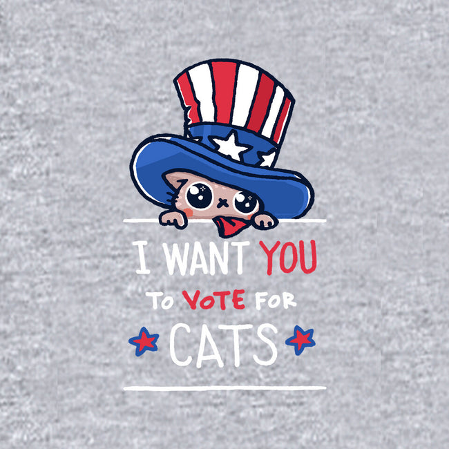 You Should Vote For Cats-Mens-Basic-Tee-Wenceslao A Romero