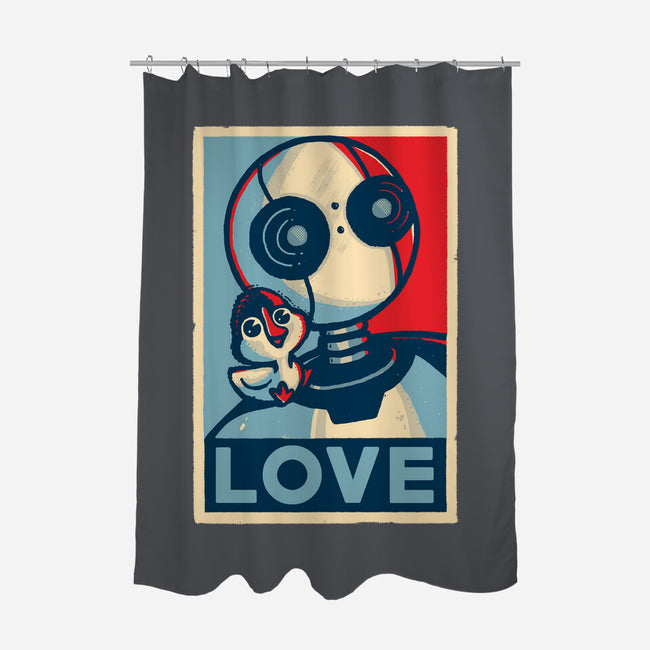 More Than Programmed-None-Polyester-Shower Curtain-Wenceslao A Romero