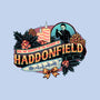 Haddonfield Holidays-Womens-Basic-Tee-glitchygorilla