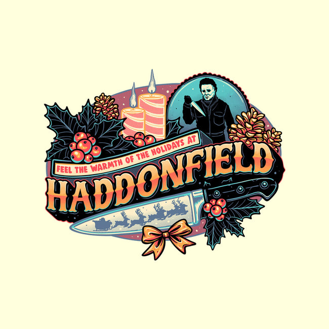 Haddonfield Holidays-None-Fleece-Blanket-glitchygorilla