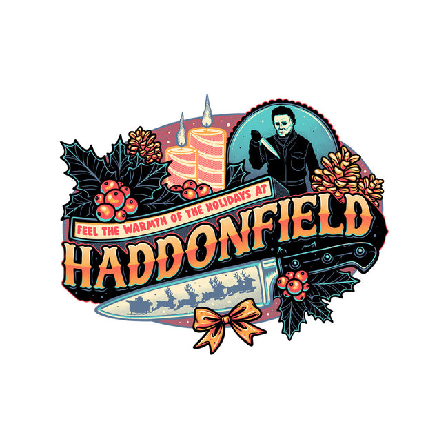 Haddonfield Holidays-None-Mug-Drinkware-glitchygorilla