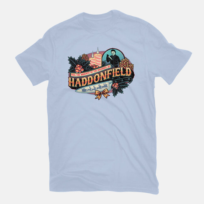 Haddonfield Holidays-Mens-Heavyweight-Tee-glitchygorilla