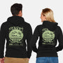 Deviljho Pickle Grunge-Unisex-Zip-Up-Sweatshirt-LAGELANTEE