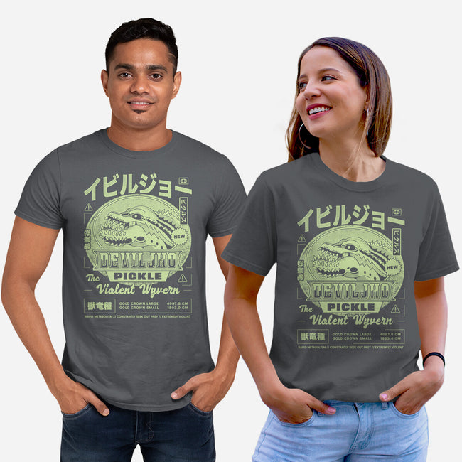 Deviljho Pickle Grunge-Unisex-Basic-Tee-LAGELANTEE