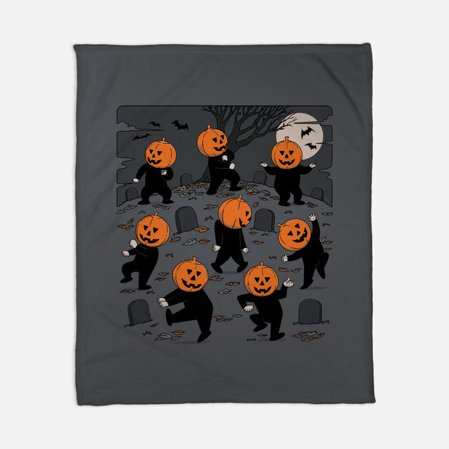 Halloween Dance-None-Fleece-Blanket-pigboom