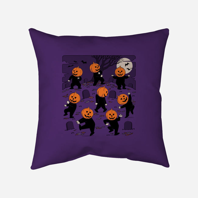 Halloween Dance-None-Removable Cover w Insert-Throw Pillow-pigboom