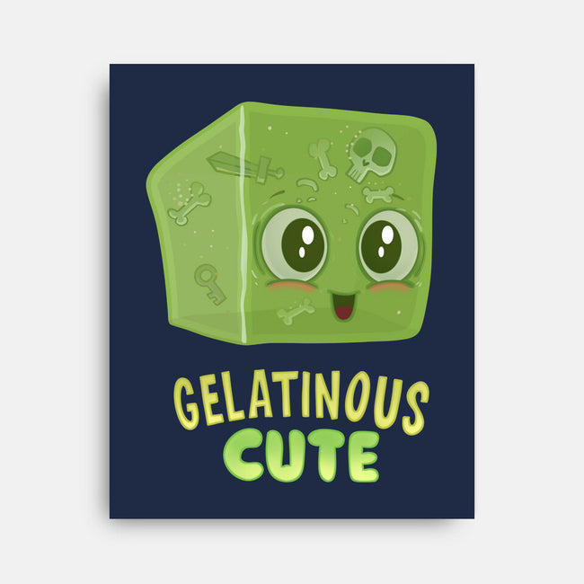 Gelatinous Cute-None-Stretched-Canvas-queenmob