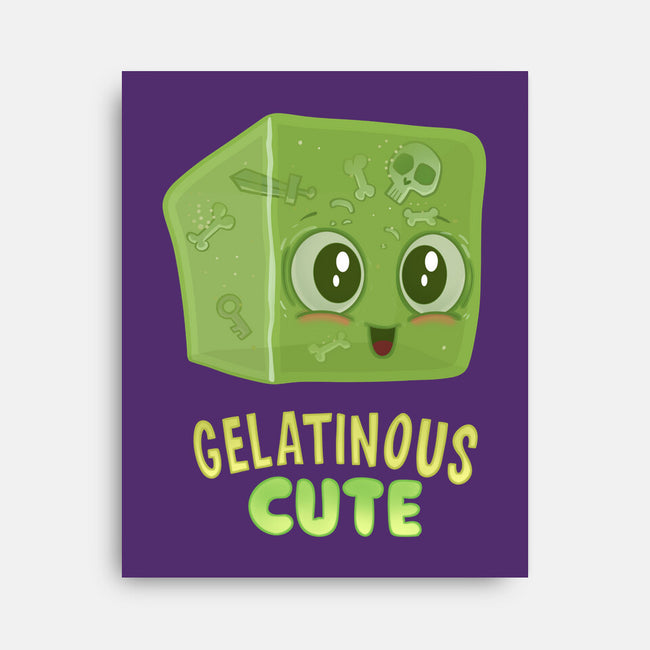 Gelatinous Cute-None-Stretched-Canvas-queenmob