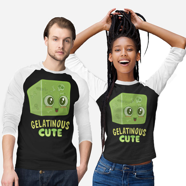 Gelatinous Cute-Unisex-Baseball-Tee-queenmob