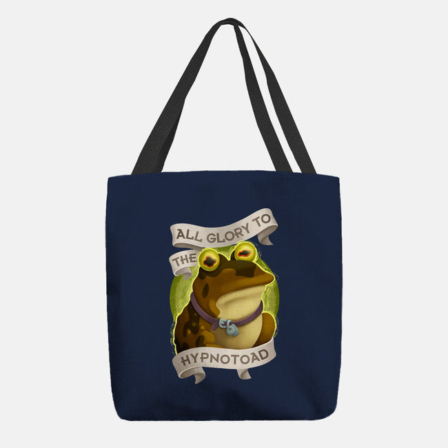 All Glory To The Hypnotoad-None-Basic Tote-Bag-ChristaDoodles