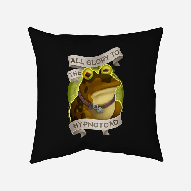 All Glory To The Hypnotoad-None-Removable Cover w Insert-Throw Pillow-ChristaDoodles