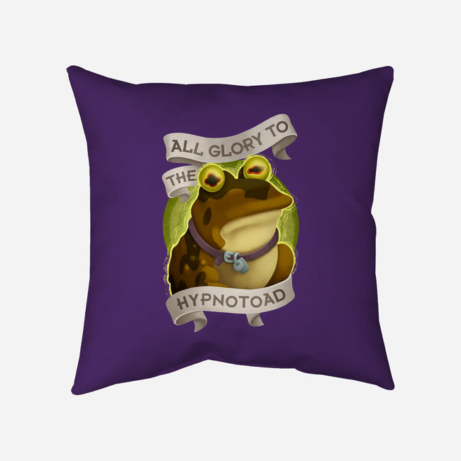 All Glory To The Hypnotoad-None-Removable Cover w Insert-Throw Pillow-ChristaDoodles