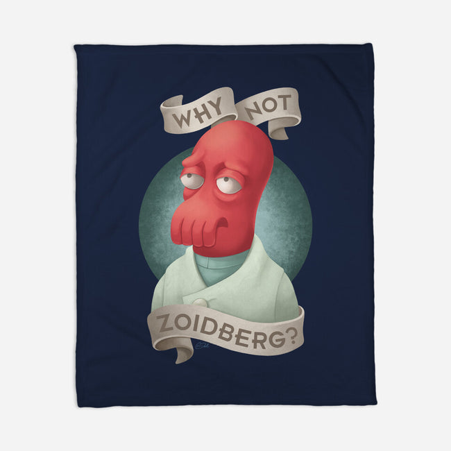 Why Not Zoidberg-None-Fleece-Blanket-ChristaDoodles