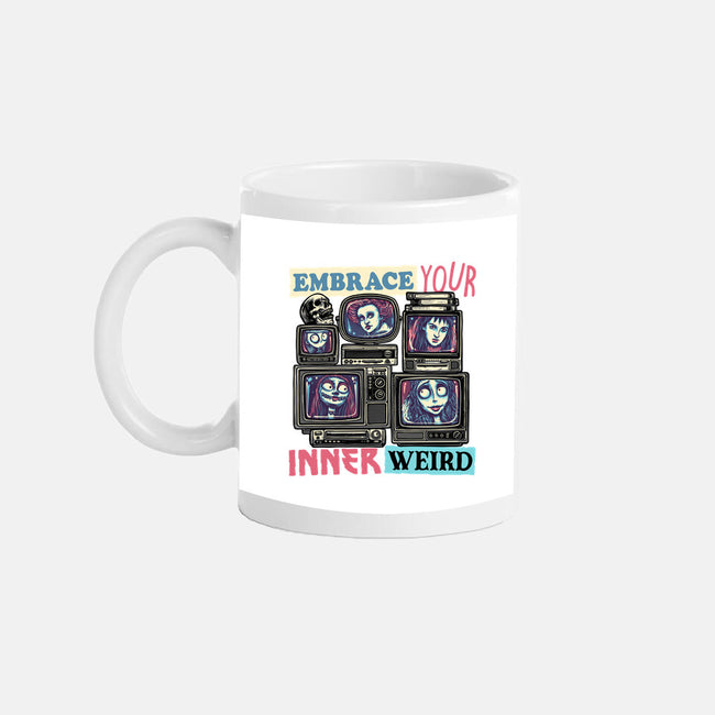 Embrace Your Inner Weird-None-Mug-Drinkware-glitchygorilla