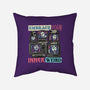 Embrace Your Inner Weird-None-Removable Cover w Insert-Throw Pillow-glitchygorilla