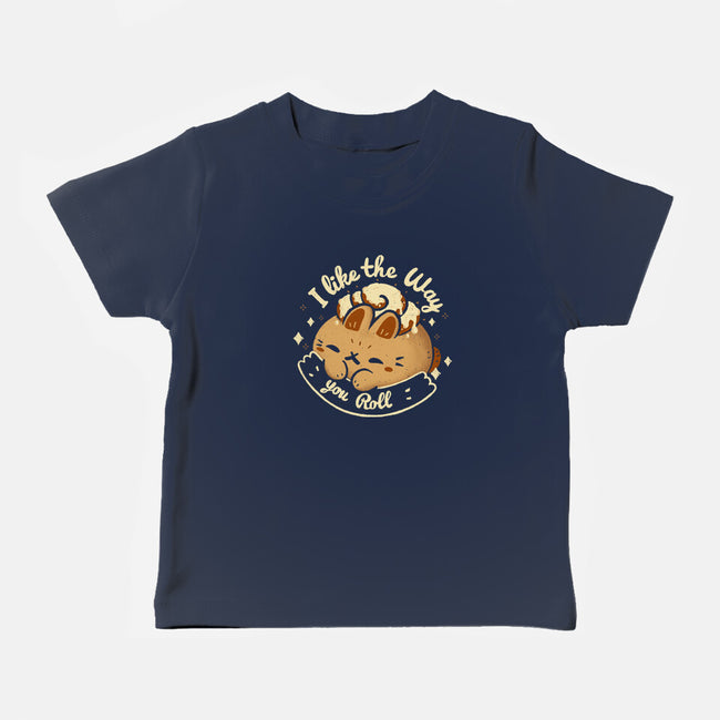 Kawaii Cinnabon Roll Bunny-Baby-Basic-Tee-xMorfina