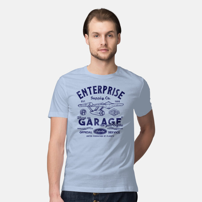 Enterprise Garage-Mens-Premium-Tee-Arinesart