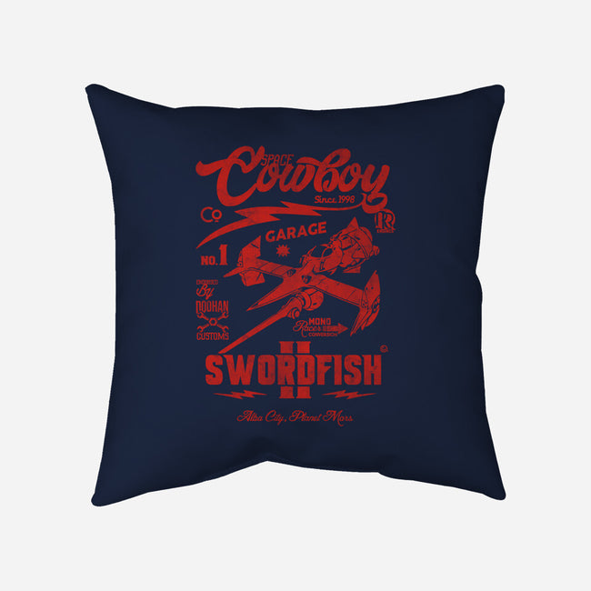 Cowboy Garage-None-Removable Cover w Insert-Throw Pillow-Arinesart