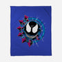 Venom Smiley-None-Fleece-Blanket-joerawks