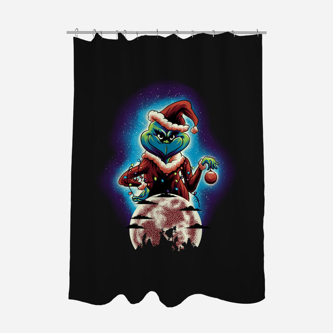 The Christmas Thief-None-Polyester-Shower Curtain-rmatix