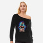 The Christmas Thief-Womens-Off Shoulder-Sweatshirt-rmatix