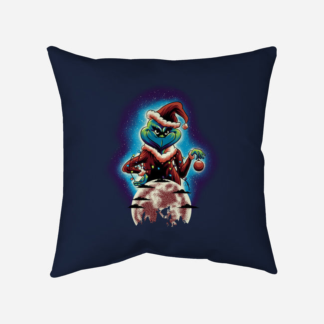 The Christmas Thief-None-Removable Cover w Insert-Throw Pillow-rmatix