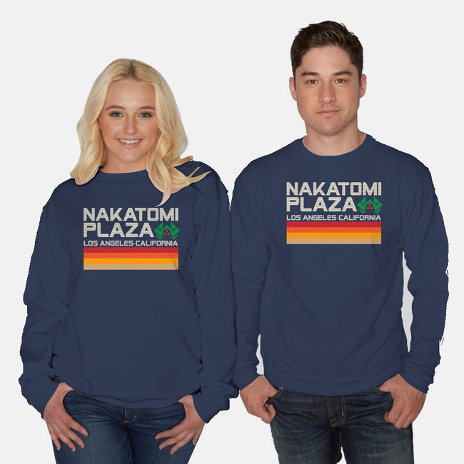 Retro Plaza-Unisex-Crew Neck-Sweatshirt-DrMonekers