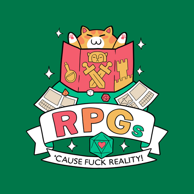 RPGs Cause Eff Reality-Mens-Basic-Tee-queenmob