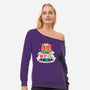 RPGs Cause Eff Reality-Womens-Off Shoulder-Sweatshirt-queenmob