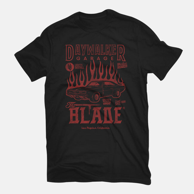 Daywalker Garage-Mens-Basic-Tee-Arinesart