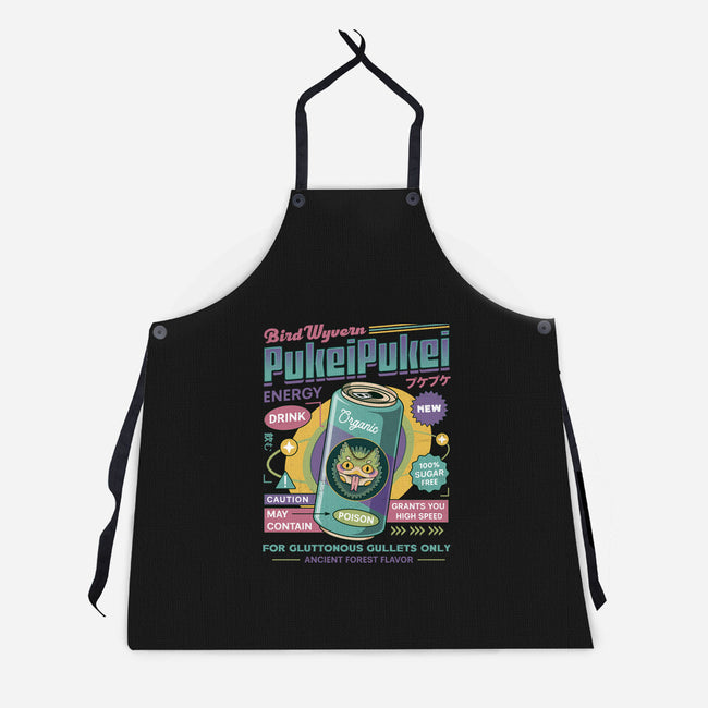 Pukei Pukei Energy Drink-Unisex-Kitchen-Apron-LAGELANTEE