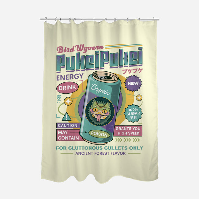 Pukei Pukei Energy Drink-None-Polyester-Shower Curtain-LAGELANTEE