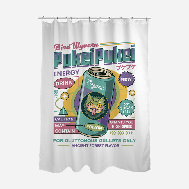 Pukei Pukei Energy Drink-None-Polyester-Shower Curtain-LAGELANTEE