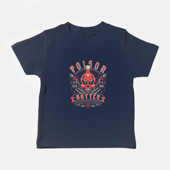 Poison Bottle Crest-Baby-Basic-Tee-LAGELANTEE