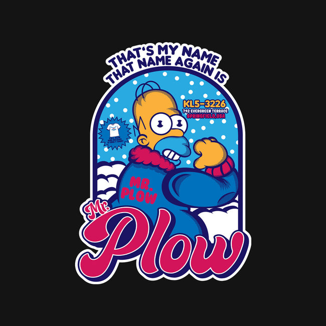 Mr. Plow-None-Removable Cover w Insert-Throw Pillow-SuperEdu