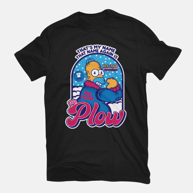 Mr. Plow-Mens-Basic-Tee-SuperEdu