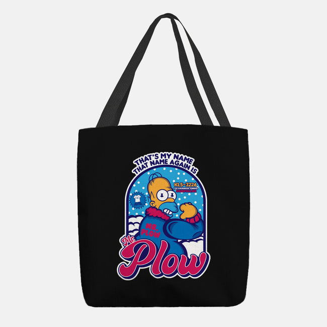 Mr. Plow-None-Basic Tote-Bag-SuperEdu