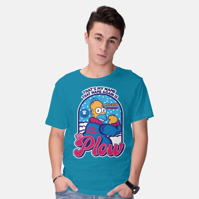 Mr. Plow-Mens-Basic-Tee-SuperEdu