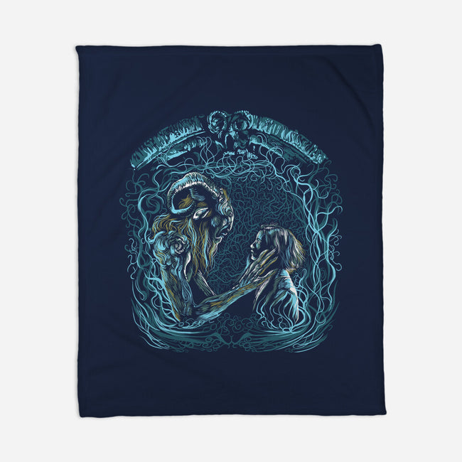 Starry Faun-None-Fleece-Blanket-zascanauta